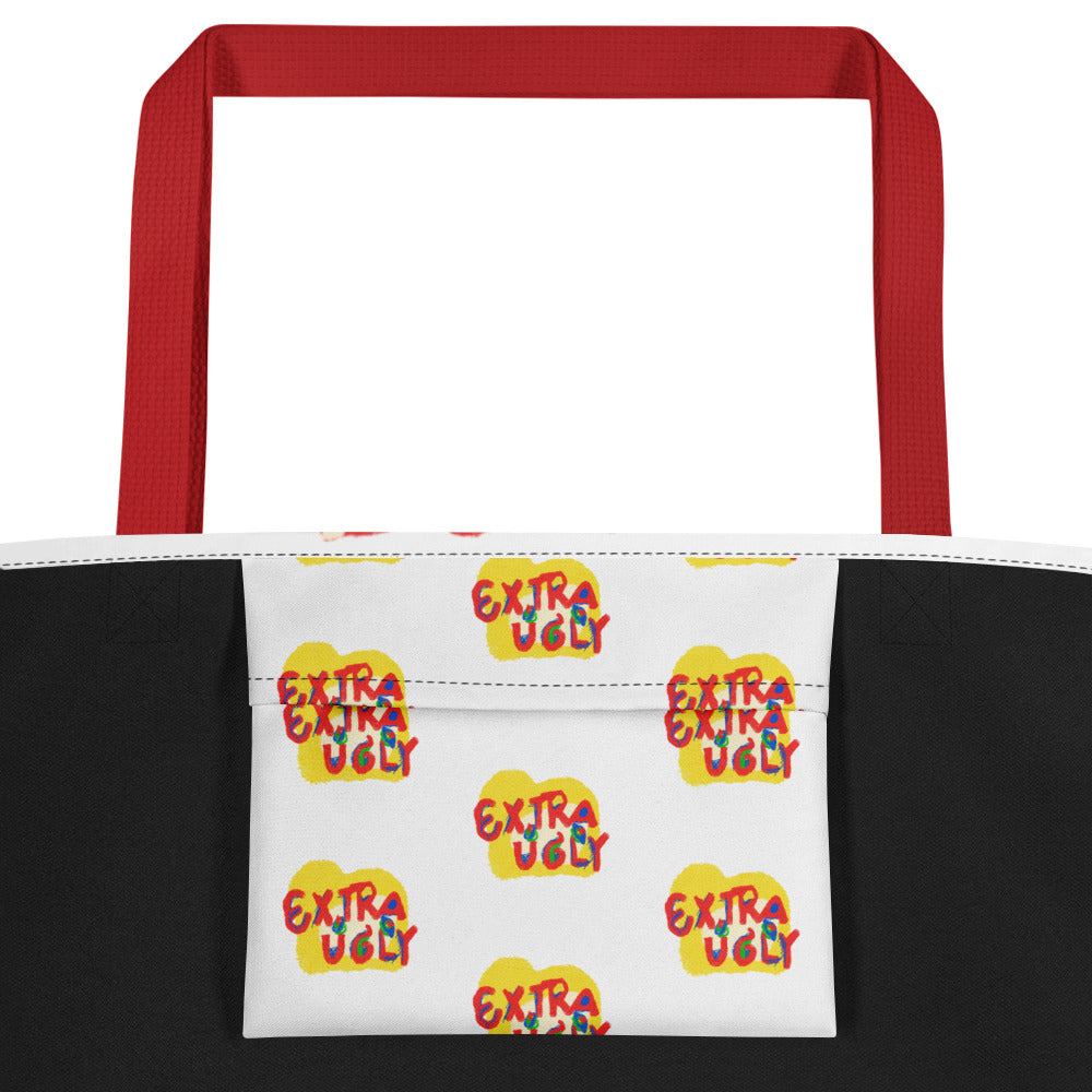 Product All-over print tote with white background and I Said No graphics
