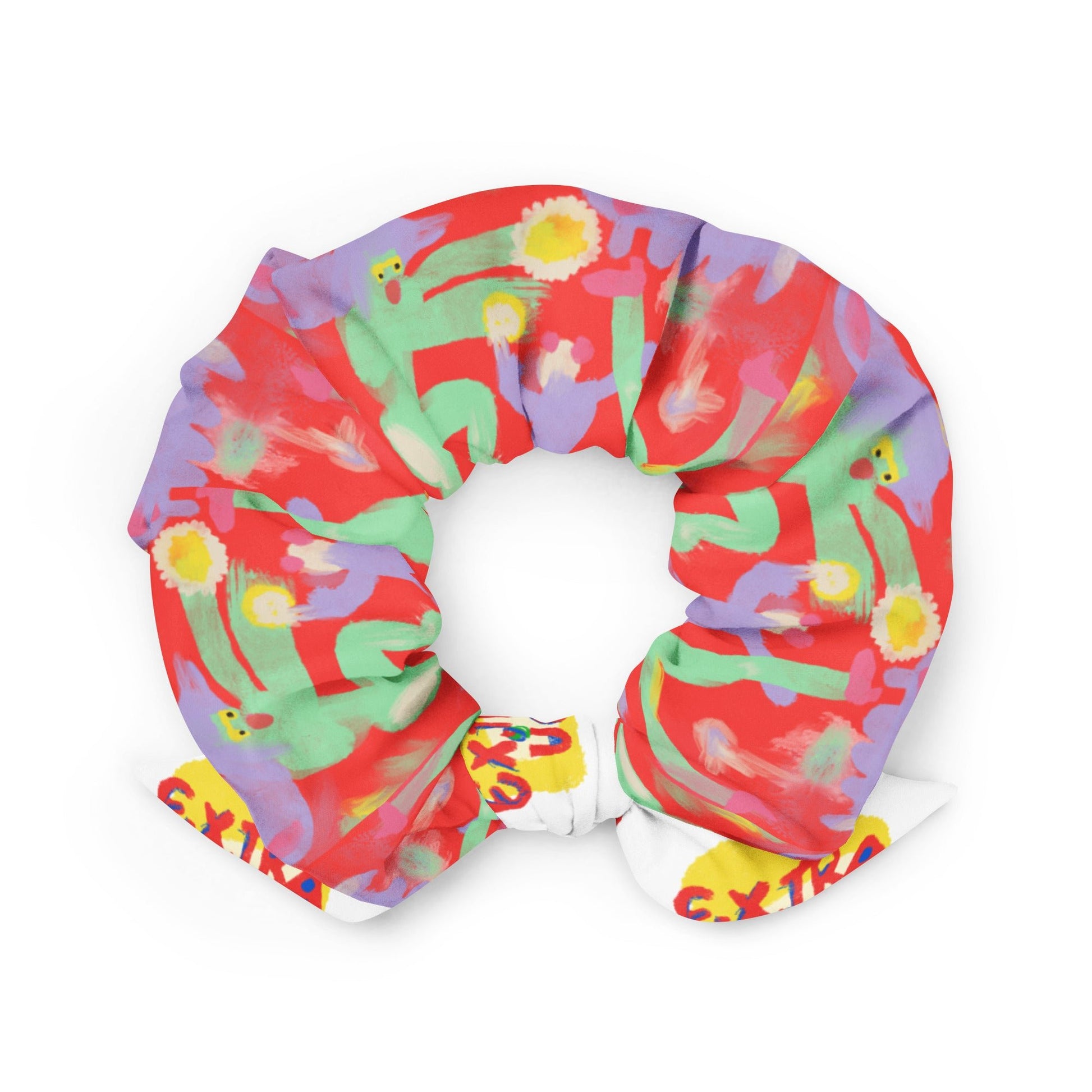 Extra Ugly Recycled Scrunchie