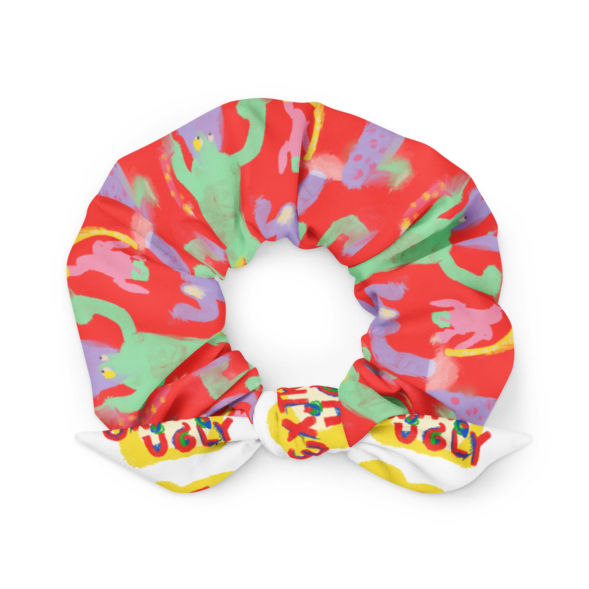 Extra Ugly Recycled Scrunchie