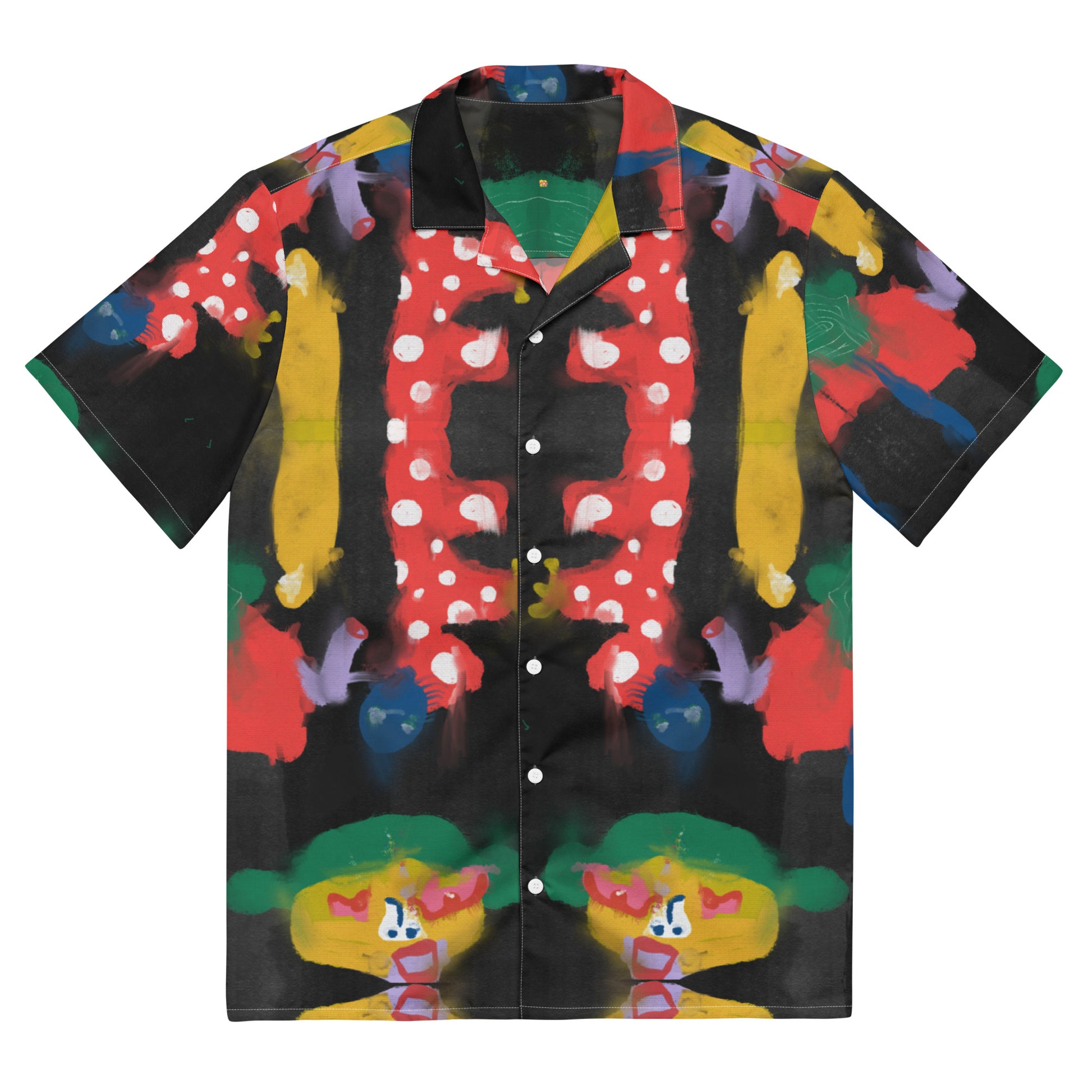 Meet your new go-to summer statement—Wrapping Trip button shirt. Wild, weird, and unapologetically bold. Made from featherlight, moisture-wicking fabric that keeps you cool even when the temps go up. Whether you’re layering it or wearing it solo, this shirt brings chaotic energy and serious comfort to any outfit.