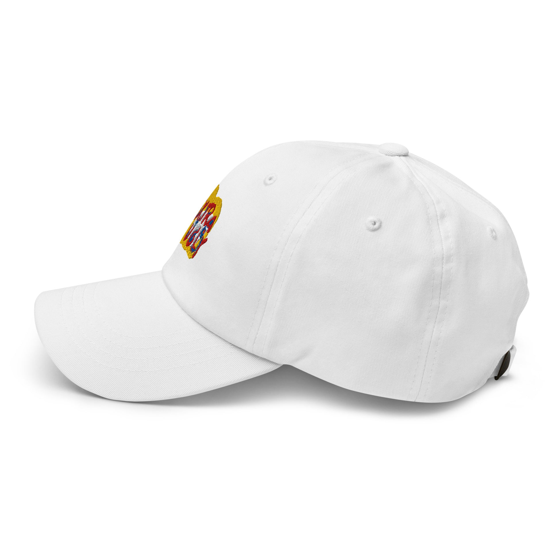 Embroidered "Extra Ugly Dad hat" in various colors, offering a timeless look with an adjustable strap for a perfect fit.