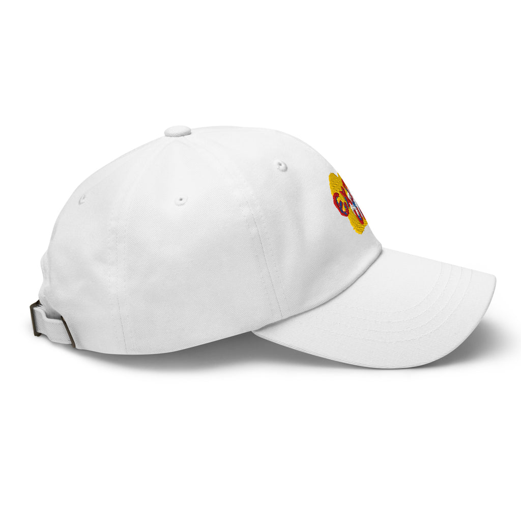 Embroidered "Extra Ugly Dad hat" in various colors, offering a timeless look with an adjustable strap for a perfect fit.