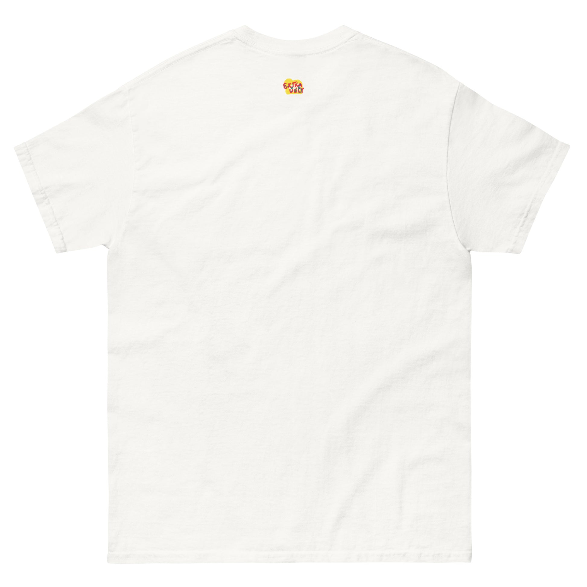 Unisex 100% cotton tee with a bizarre and chaotic "Garden of Earthly Delights" artwork remake, perfect for standing out.
