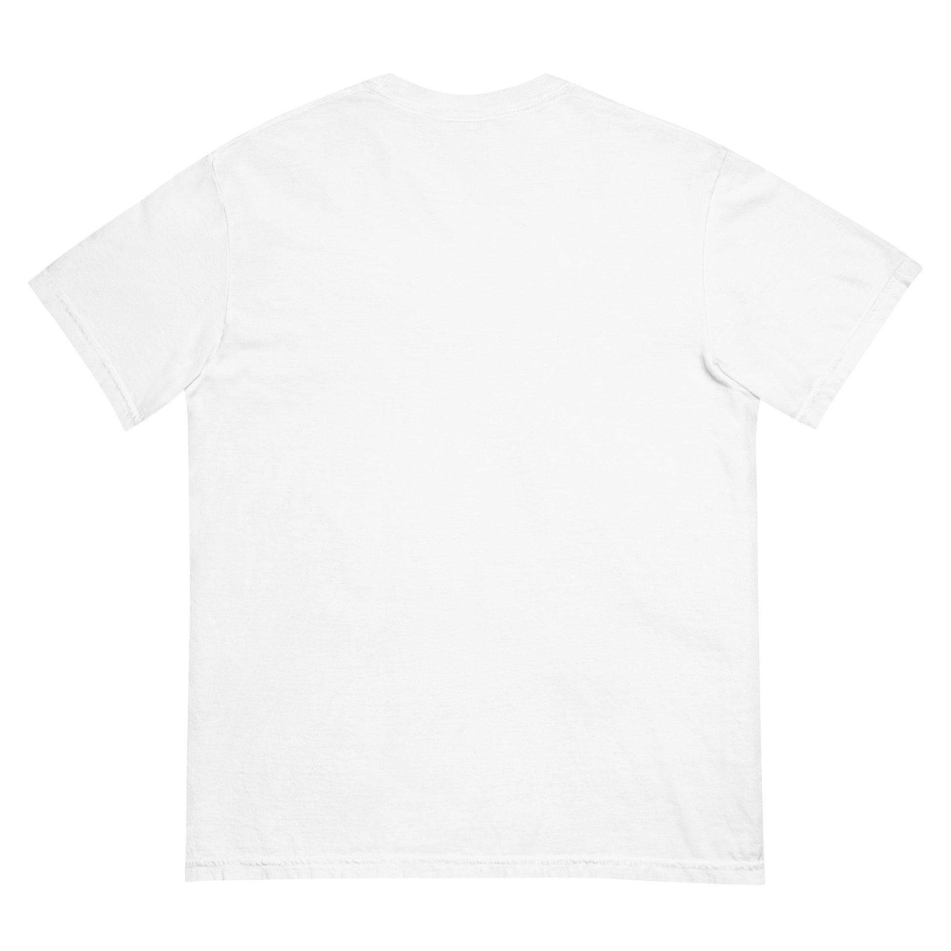 I Said No graphic T-shirt with quirky hand-drawn lettering, flat lay